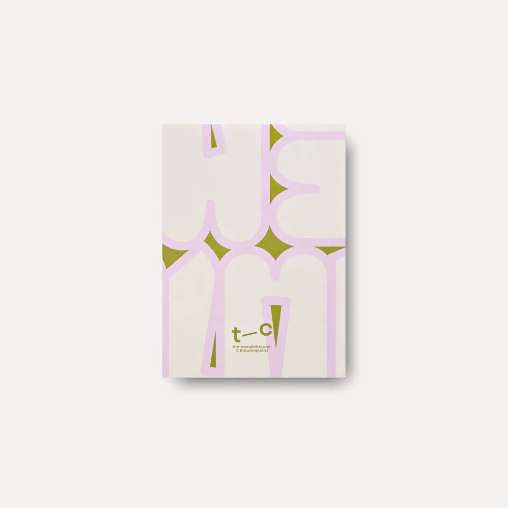 The Completist A6 Pocket Notebook - Hinoki