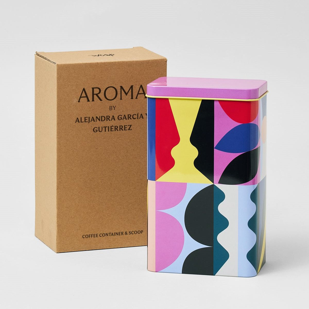 Coffee Tin & Scoop - Aroma