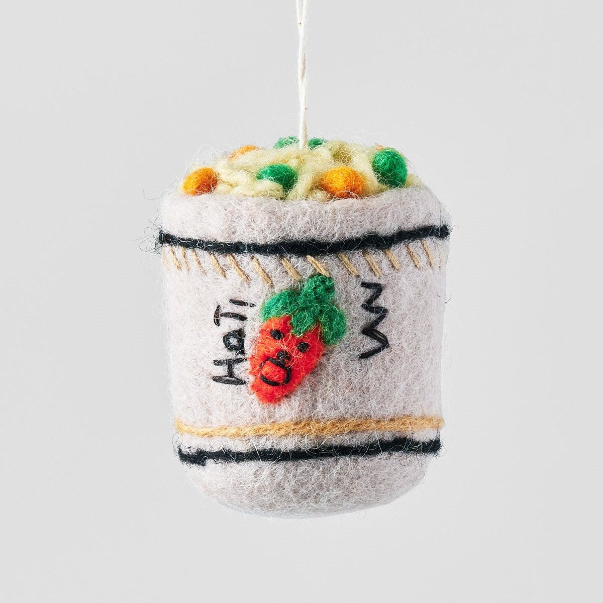 Cup Noodle - Wrap Felt Decoration