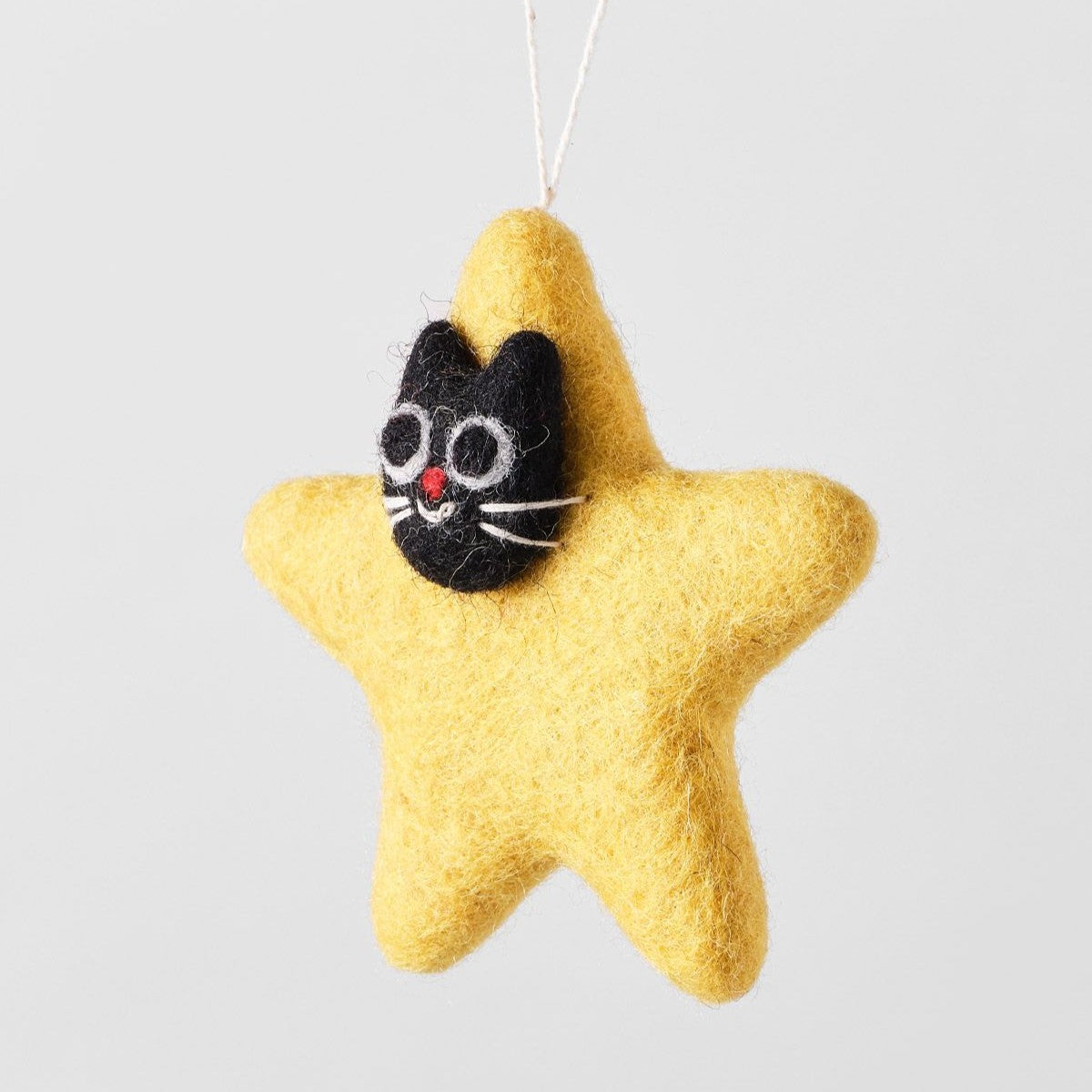 Stella Cat Star - Wrap Felt Decoration